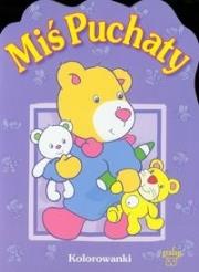 Okładka książki Miś Puchaty Kolorowanki