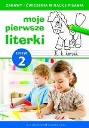 Okładka książki Moje pierwsze literki cz.2