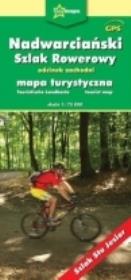 Nadwarciański Szlak Rowerowy, odcinek zachodni. Mapa turystyczna. Autor: praca zbiorowa. Dadada.pl Okładka książki Nadwarciański Szlak Rowerowy, odcinek zachodni. Mapa turystyczna