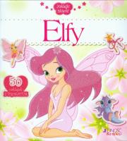 Naklejki iskierki. Elfy. Autor: Valenti Viviana. Dadada.pl Okładka książki Naklejki iskierki. Elfy