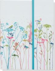 Opakowanie Notatnik Zamykany Roślinne Ptaki