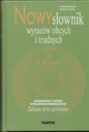 Okładka książki Nowy słownik wyrazów obcych i trudnych + CD