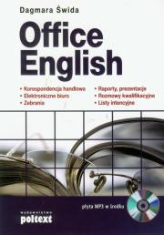 Office english + Cd Gratis. Autor: Dagmara Świda. Dadada.pl Okładka książki Office english + Cd Gratis