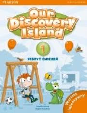 Our Discovery Island 1 WB wariant intens. LONGMAN. Autor: Leone Dyson, Katarzyna Pogłodzińska, Tessa Lochowski. Dadada.pl Okładka książki Our Discovery Island 1 WB wariant intens. LONGMAN