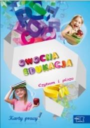 Owocna edukacja. Czytam i piszę KP MAC. Autor: Elżbieta Chmielewska. Dadada.pl Okładka książki Owocna edukacja. Czytam i piszę KP MAC