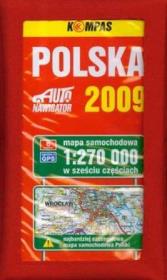 Opakowanie Pakiet map Polski w etui