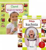 Pakiet. Ogród warzywny + Moja kuchnia. Autor: praca zbiorowa. Dadada.pl Okładka książki Pakiet. Ogród warzywny + Moja kuchnia
