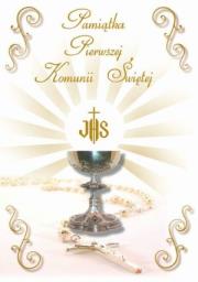 Okładka książki Pamiątka Pierwszej Komunii Świętej