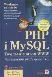 Okładka książki PHP i MySQL. Tworzenie stron WWW. Vademecum..