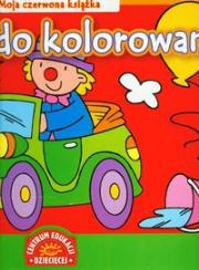 Okładka książki Plakaty do kolorowania Moja czerwona książka