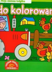 Okładka książki Plakaty do kolorowania Moja zielona książka