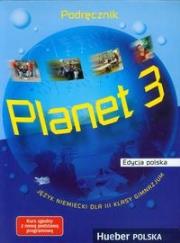 Planet  3 podr. pl HUEBER. Autor: praca zbiorowa. Dadada.pl Okładka książki Planet  3 podr. pl HUEBER