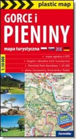 Okładka książki Plastic map Gorce i Pieniny 1:50 000
