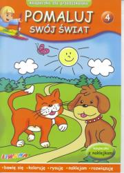 Okładka książki Pomaluj swój świat zeszyt 4