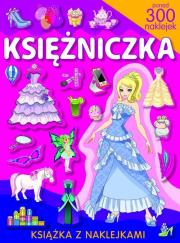 Ponad 300 naklejek. Księżniczki. Autor: May Klaudia. Dadada.pl Okładka książki Ponad 300 naklejek. Księżniczki