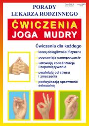 Okładka książki Porady lek. rodzinnego. Ćwiczenia Joga Mudry