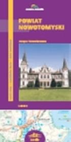 Okładka książki Powiat Nowotomyski. Mapa turystyczna