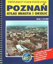 Okładka książki Poznań. Atlas miasta i okolic 1:18 000