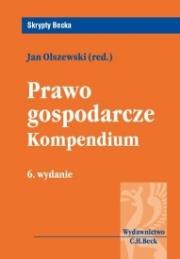 Okładka książki Prawo gospodarcze Kompendium