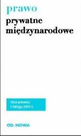 Prawo prywatne międzynarodowe. Autor: Lech Krzyżanowski. Dadada.pl Okładka książki Prawo prywatne międzynarodowe