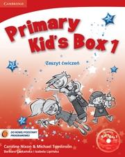 Primary Kid's Box 1 WB CAMBRIDGE. Autor: Nixon Caroline, Tomlinson Michael. Dadada.pl Okładka książki Primary Kid's Box 1 WB CAMBRIDGE