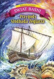 Przygody Sindbada Żeglarza. Autor: Bolesław Leśmian. Dadada.pl Okładka książki Przygody Sindbada Żeglarza