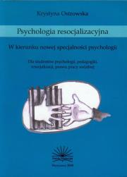 Okładka książki Psychologia resocjalizacyjna