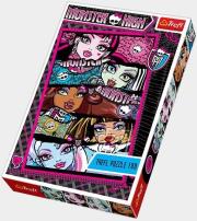 Okładka książki Puzzle 100 Monster High. Upiorne studentki