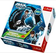Okładka książki Puzzle 150 okrągłe Max Steel Twardy jak stal TREFL