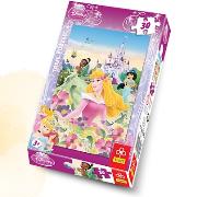 Okładka książki Puzzle 30 Księżniczki Letni poranek TREFL