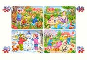 Opakowanie Puzzle 4W1 Four Seasons