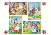Opakowanie Puzzle 4W1 Snow White and the Seven Dwarfs
