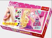 Okładka książki Puzzle 60 Barbie. Ikona mody