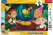 Opakowanie Puzzle ramkowe 15 Jake...Hej przygodo! TREFL