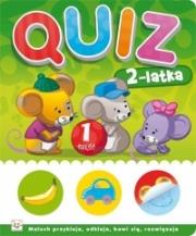 Quiz 2-latka cz.1. Autor: Bator Agnieszka. Dadada.pl Okładka książki Quiz 2-latka cz.1