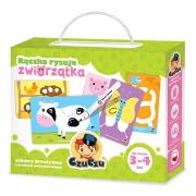 Okładka książki Rączka rysuje Zwierzątka