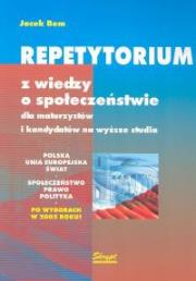Okładka książki Repetytorium z wos  dla maturzystów i kandydatów na wyższe studia