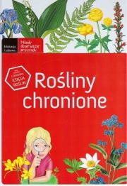 Rośliny chronione. Autor: praca zbiorowa. Dadada.pl Okładka książki Rośliny chronione