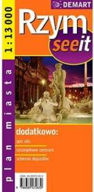 Opakowanie Rzym. Plan miasta