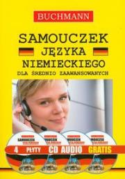 Samouczek języka niemieckiego dla średnio zaawansowanych z płytą CD. Autor: Smaza Monika. Dadada.pl Okładka książki Samouczek języka niemieckiego dla średnio zaawansowanych z płytą CD