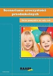 Scenariusze uroczystości przedszkolnych. Autor: Monika Magdalena Bachańska. Dadada.pl Okładka książki Scenariusze uroczystości przedszkolnych