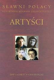 Okładka książki Sławni Polacy. Artyści