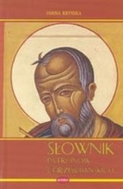 Okładka książki Słownik patronów chrześcijańskich