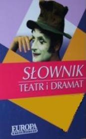 Słownik teatr i dramat (OT). Autor: Elżbieta Olinkiewicz. Dadada.pl Okładka książki Słownik teatr i dramat (OT)