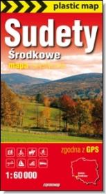 Sudety Środkowe 1:60 000. Autor: praca zbiorowa. Dadada.pl Okładka książki Sudety Środkowe 1:60 000