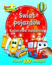 Okładka książki Świat pojazdów. Kolorowe zadania