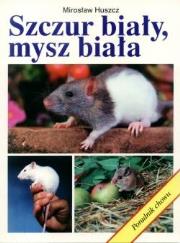 Szczur biały, mysz biała. Autor: Mirosław Huszcz. Dadada.pl Okładka książki Szczur biały, mysz biała