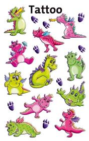 Okładka książki Tatuaże Dinozaury