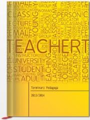 Okładka książki Terminarz Pedagoga 2013/14 żółty