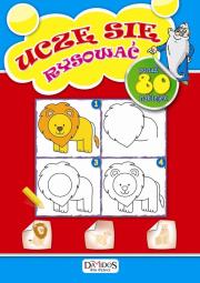 Uczę się rysować Damidos. Autor: Opracowanie zbiorowe. Dadada.pl Okładka książki Uczę się rysować Damidos